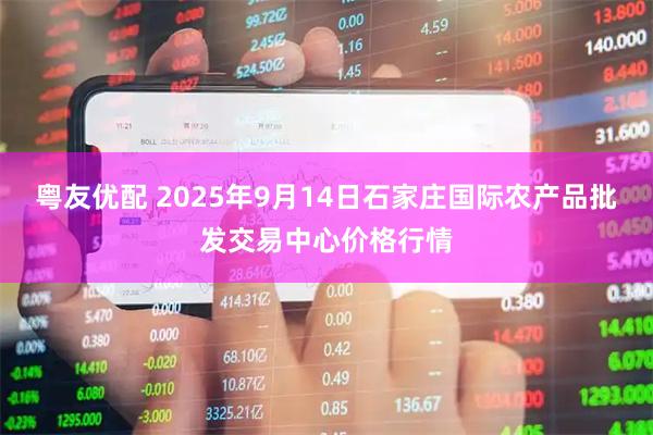 粤友优配 2025年9月14日石家庄国际农产品批发交易中心价格行情