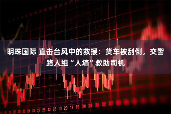 明珠国际 直击台风中的救援：货车被刮倒，交警路人组“人墙”救助司机