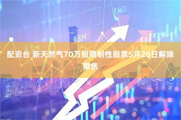 配资台 新天然气70万股限制性股票5月28日解除限售